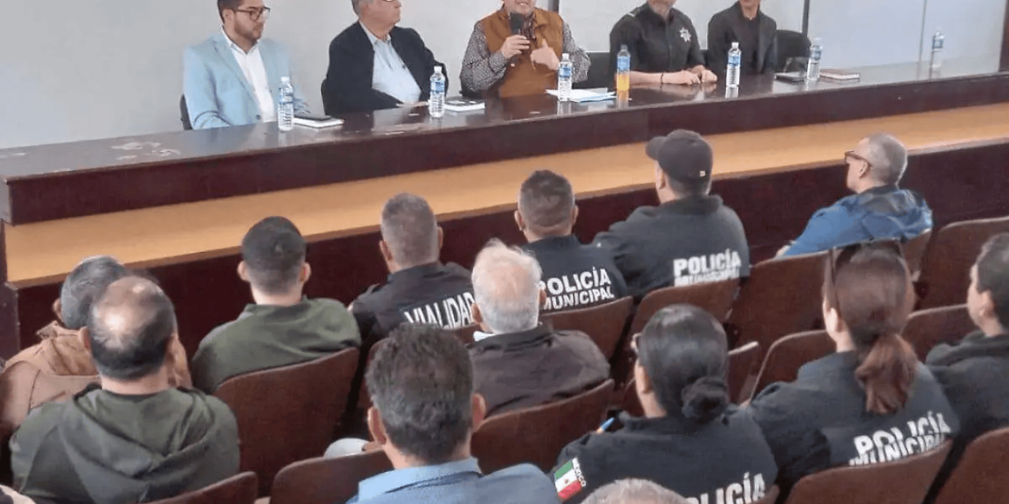 IMSS ofrece plática informativa a elementos de Seguridad Pública para su incorporación al régimen de seguridad social